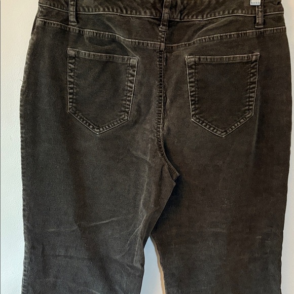 Sonoma Women's Olive Green Wide Leg Jeans Size 14P - Picture 7 of 7